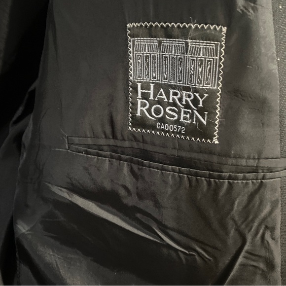 Armani collenzioni suit blazer black size 46 - Picture 2 of 7